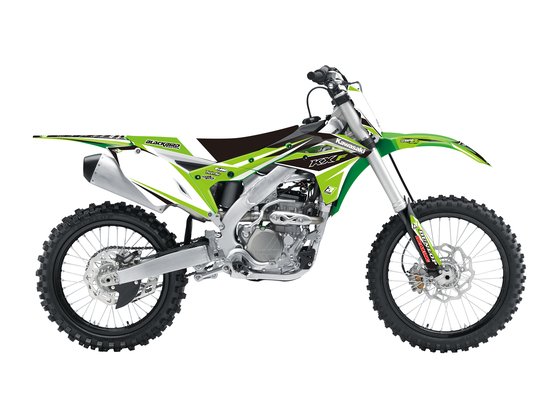 KX 250 F (2017 - 2020) grafikos rinkinys su sėdynės užvalkalu | BLACKBIRD RACING