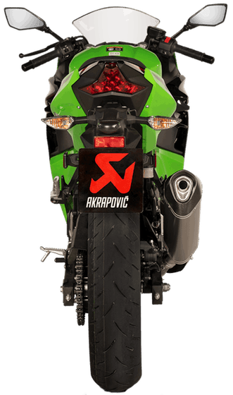 EX 400 NINJA (2018 - 2023) slip-on line muffler | AKRAPOVIC