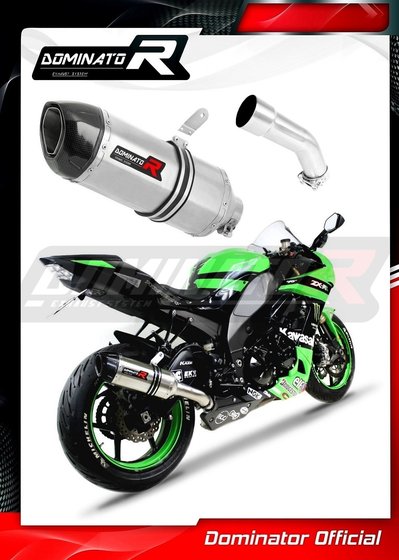 ZX 10R NINJA (2008 - 2010) exhaust silencer hp1 | Dominator