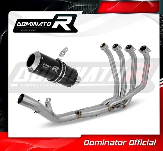 Z 900 (2020 - 2022) full exhaust system gp black | Dominator