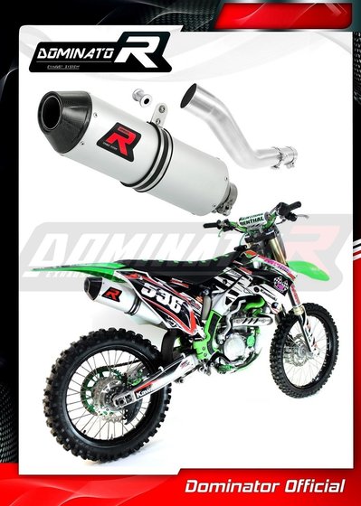 KX 450 F (2012 - 2018) exhaust silencer mx2 | Dominator