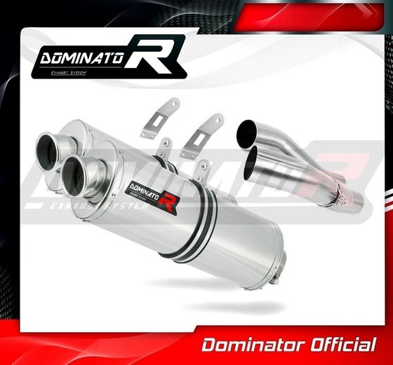 Z 1000 (2017 - 2020) exhaust silencer oval | Dominator