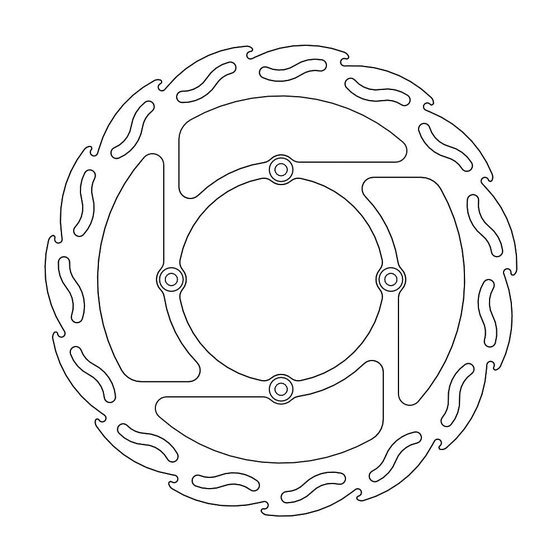KLX 250 (1979 - 2020) moto-master flame brakeedisc front kawasaki klx (tinkamas naudoti vietoje 110130) | MOTO-MASTER