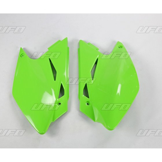 KX 450 F (2006 - 2008) žalios spalvos šoninės panelės kawasaki kxf450 (2006-2008) | UFO