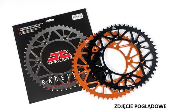 KDX 220 (1997 - 2005) "racelite" aliuminio galinė lenktyninė žvaigždutė | JT Sprockets