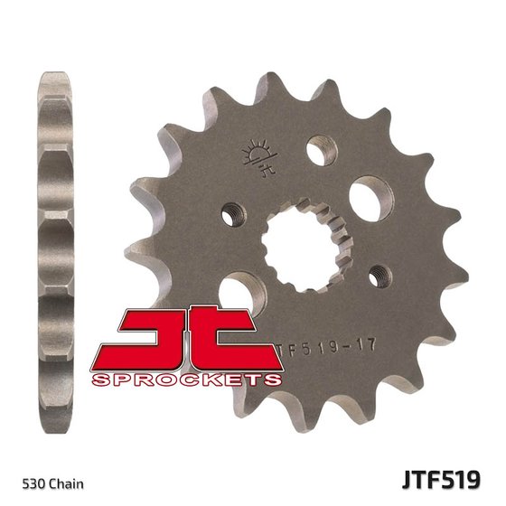 ZZ R 600 (1990 - 2004) plieninė priekinė žvaigždutė | JT Sprockets