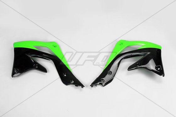 KX 450 F (2012 - 2015) kawasaki kxf450 radiatoriaus dangteliai (originalios spalvos) | UFO