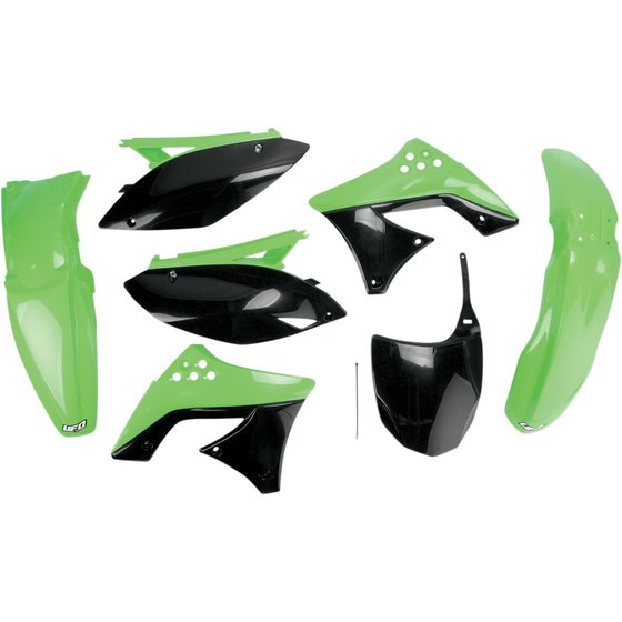 KX 250 F (2009 - 2012) pilnas kėbulo komplektas, skirtas kawasaki kxf250 (originali spalva) | UFO