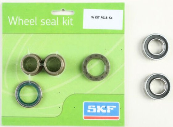 KX 125 (2006 - 2007) priekinio rato guolių rinkinys su riebokšliais ir įvorėmis | SKF