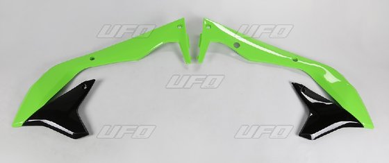 KX 450 F (2016 - 2018) kawasaki kxf450 radiatoriaus dangteliai (originalios spalvos) | UFO