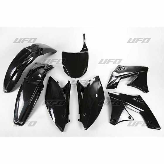 KX 250 F (2012 - 2012) ufo plastikinis rinkinys 5 dalių, juodas, kxf250 09+12 | UFO