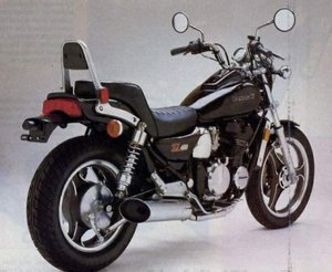 1986 - 1987 KAWASAKI ZL 600 ELIMINATOR