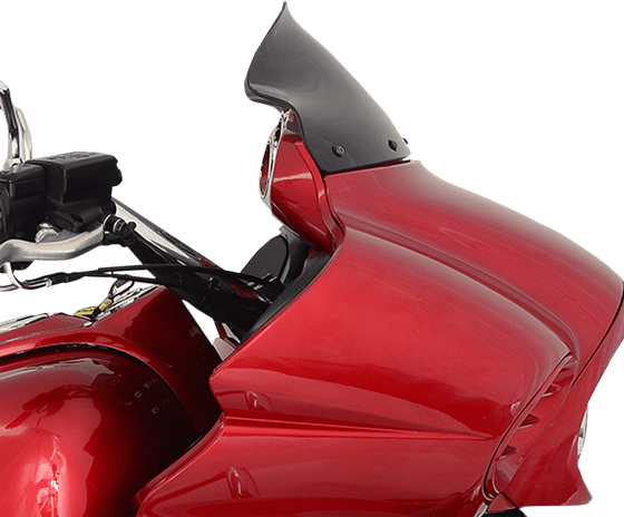 VN 1700 VULCAN VOYAGER (2009 - 2022) flare windshield dark smoke | KLOCK WERKS