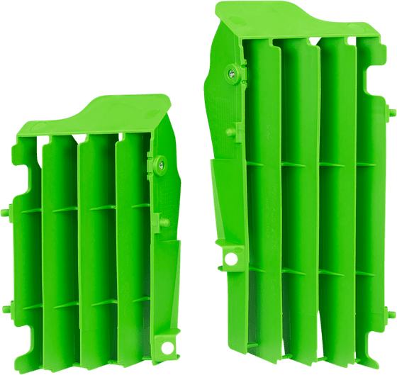 KX 450 F (1974 - 2020) rad louvers for kawasaki kxf450 2016 in green | UFO