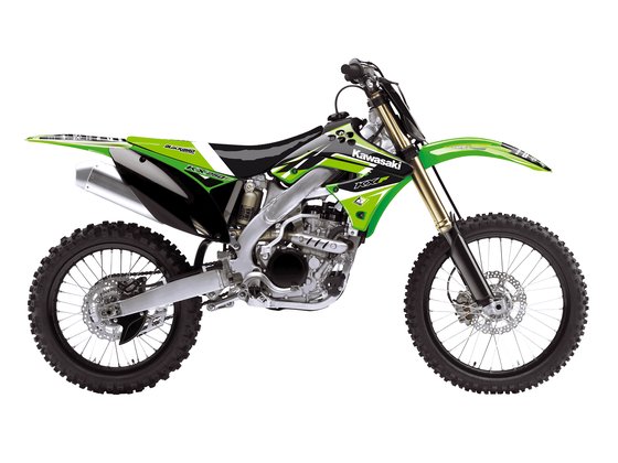 KX 250 F (2009 - 2012) graphic kit with seat cover for kxf250 9-12 | BLACKBIRD RACING