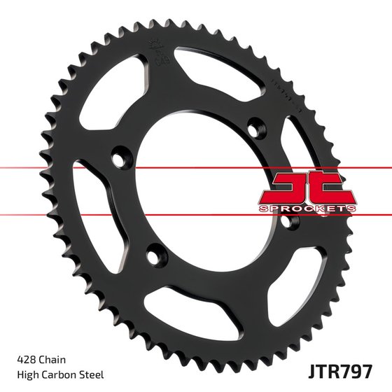 KLX 125 (2003 - 2006) steel rear sprocket | JT Sprockets