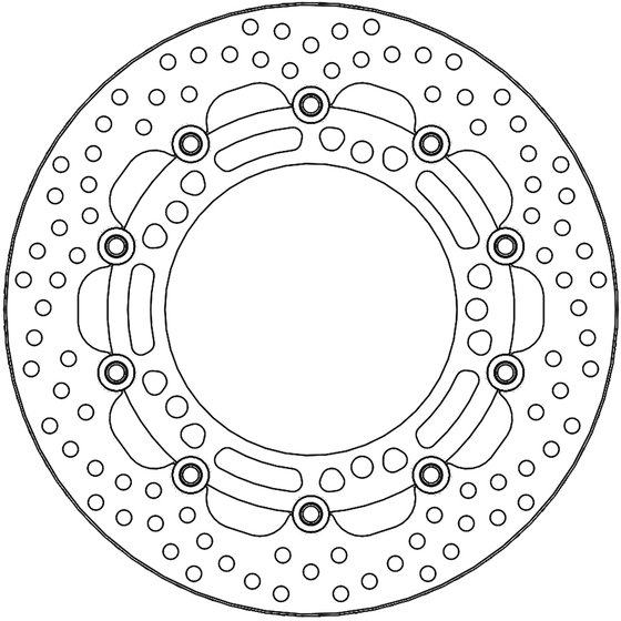 Z 650 (2019 - 2021) halo racing brake disc | MOTO-MASTER