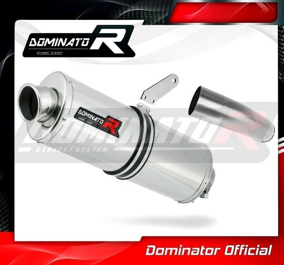 KLZ 1000 VERSYS (2019 - 2021) homologated exhaust silencer oval | Dominator