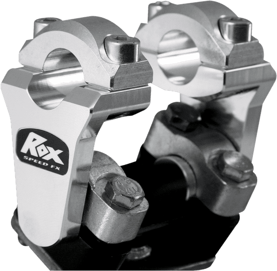 KLR 650 (1987 - 2017) 2" aluminum handlebar riser | ROX SPEED FX