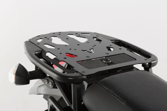 KLR 650 (2008 - 2018) luggage steel-rack black | SW-MOTECH