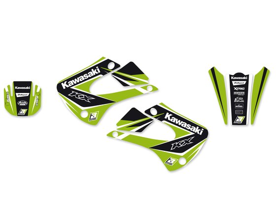 KX 85 (2001 - 2013) graphic kit with seat cover for kx85 01-13 | BLACKBIRD RACING