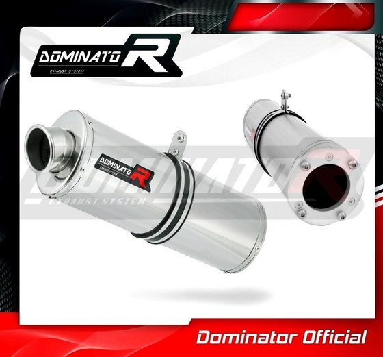 ZX 12 R NINJA (2000 - 2005) exhaust silencer oval | Dominator