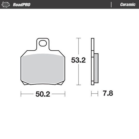 NINJA H2R (2015 - 2022) ceramic brake pad | MOTO-MASTER