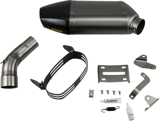 ZX 6R NINJA (2007 - 2008) slip-on line muffler | AKRAPOVIC