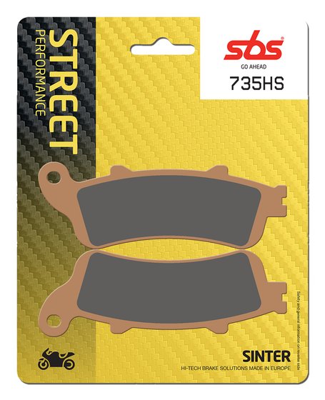 EN 650 VULCAN S (2015 - 2023) brakepads sintered | SBS