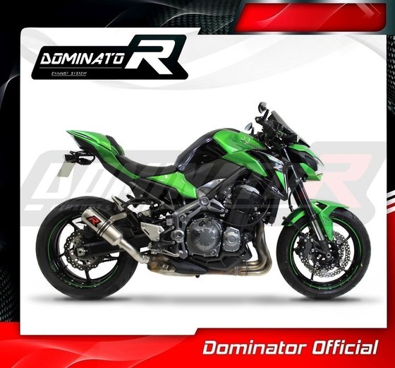 Z 900 (2017 - 2019) homologated exhaust silencer gp | Dominator