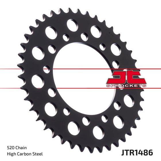 EX 250 R NINJA (1986 - 1987) steel rear sprocket | JT Sprockets