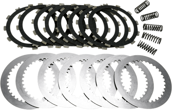 KX 250 F (2004 - 2020) drcf carbon fibre lined clutch rebuild kit | EBC