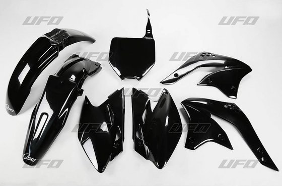 KX 450 F (2008 - 2008) complete black body kit for kawasaki kxf450 | UFO