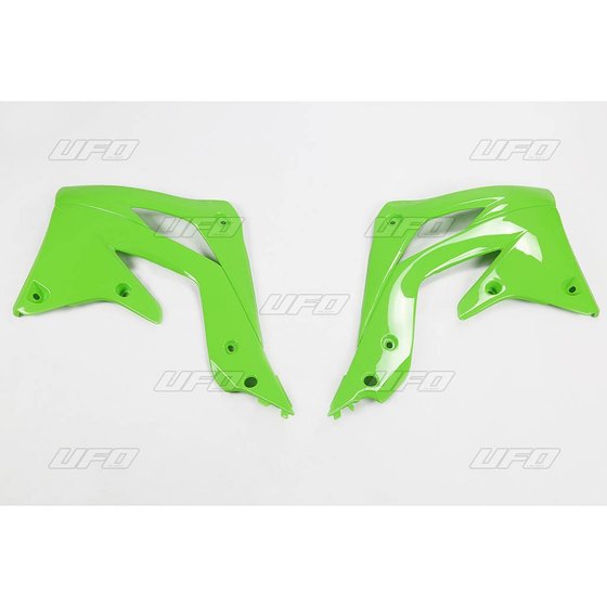 KX 450 F (2012 - 2015) green radiator covers for kawasaki kxf450 (2012-2015) | UFO