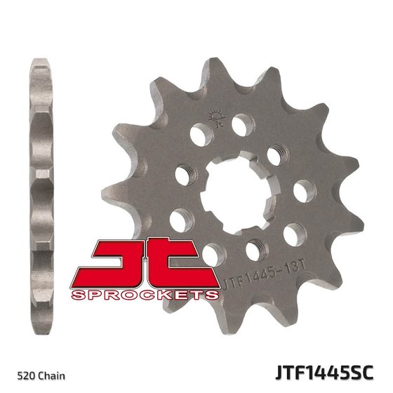 KX 125 (1994 - 2008) lightweight self-cleaning front sprocket | JT Sprockets