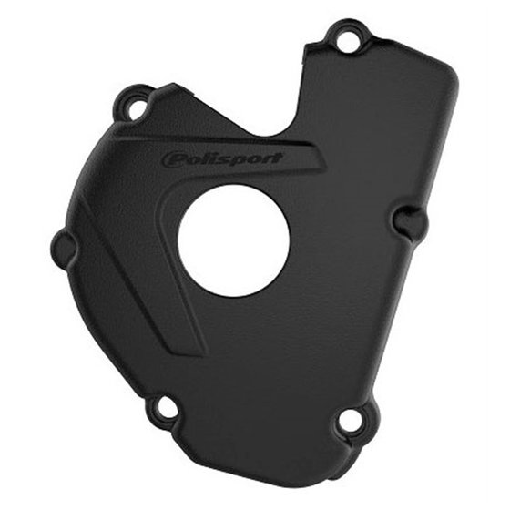 KX 250 F (2017 - 2019) ignition cover protector - kawasaki kxf250 black | POLISPORT