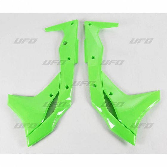 KX 250 F (2017 - 2018) fluorescent green radiator covers for kawasaki kxf250 | UFO