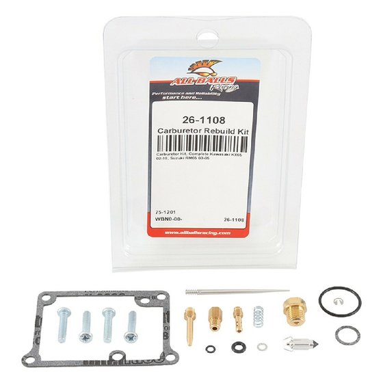 KX 65 (2002 - 2022) carb. rebuild kit closed course racing only | All Balls