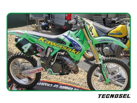 KX 125 (1994 - 1998) sticker kit and seat cover | TECNOSEL