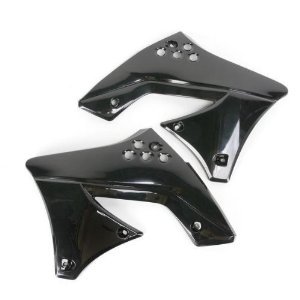 KX 250 F (2010 - 2011) black radiator covers for kawasaki kxf250 | UFO