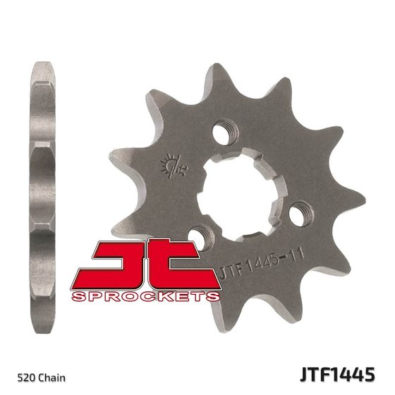 KX 125 (1994 - 2008) steel front sprocket | JT Sprockets